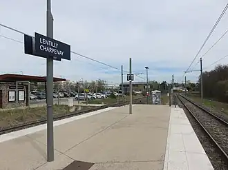 Image illustrative de l’article Gare de Lentilly - Charpenay