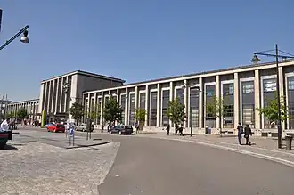 La gare de 1952.
