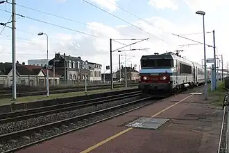 Passage d'un Corail Intercités Paris&nbsp;– Le Havre.