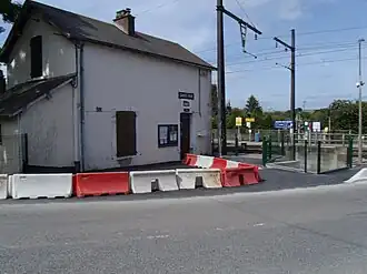 la gare.
