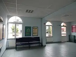 Salle d'attente.