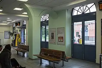 Salle d'attente.
