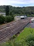 Faisceau de la gare.