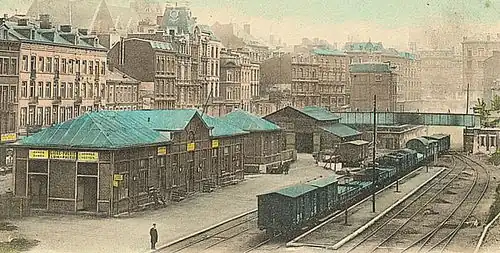 Gare provisoire.
