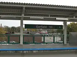 Panneau de la station.
