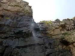 Site de la Garganta Escondida (gorge cachée) dans la sierras de la Ventania&nbsp;(es), au sein du parc provincial Ernesto Tornquist&nbsp;(es), situé au sud-ouest de la province.