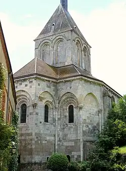 Le chevet, en 2010.