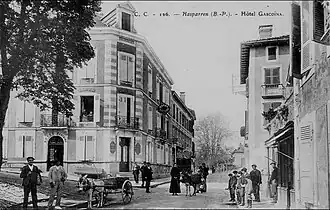 L'ancien hôtel Gascoïna.