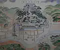 Ancienne carte du château.