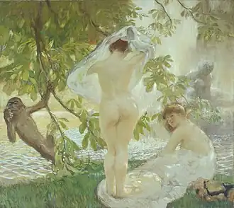 La Chemise enlevée (1913), huile sur toile, Paris, Petit Palais.