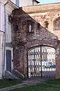 Portes du côté de la cathédrale Sainte-Sophie