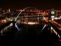 Le pont de nuit.
