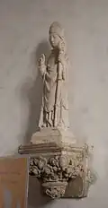Saint Lubin (XVe siècle), Gatteville-le-Phare, église Saint-Pierre.