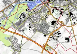 Carte topographique