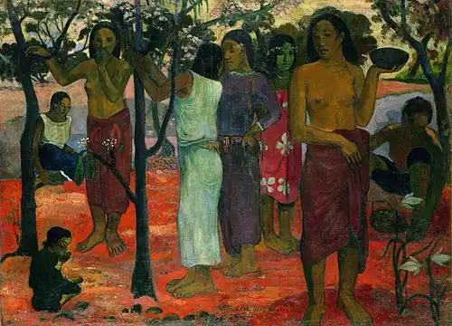 Nave Nave Mahana (Jour délicieux, 1896)musée des beaux-arts de Lyon.
