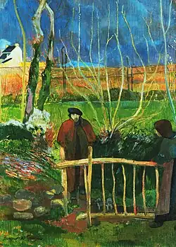Paul Gauguin, Bonjour Monsieur Gauguin, 1889 – Musée Hammer, Los Angeles.
