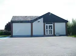 La salle communale.