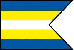 Drapeau de Gbely