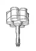 schéma du Geballte ladung