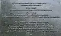 Plaque commémorative dédiée aux victimes du nazisme, au n°5 de la Lehrter Strasse.