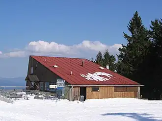 Refuge au sommet.