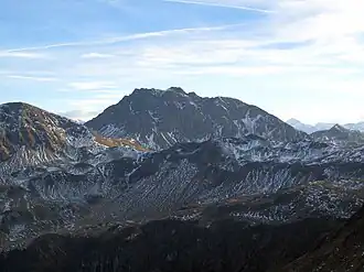 Vue depuis le nord.