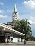 Gelsenkirchen-Mitte, église : die Altstadtkirche.