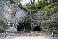 玄武洞 (Genbudō, "Grotte Genbu"?), Ville de Toyooka, Préfecture de Hyōgo.
