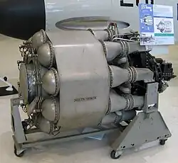 Vue du moteur.