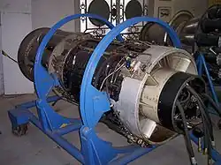 Vue du moteur.