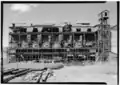 Alignement de fours de MacDougal désaffectés, à la Tooele Smelter, une usine d'extraction de zinc à Tooele, dans l'Utah, en 1968.