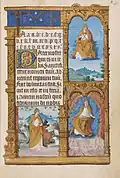 Folio 3 recto : scènes de la Genèse