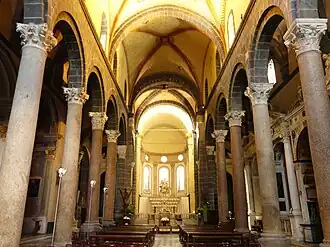 Intérieur de l'église.