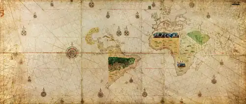 Planisphère de Salviati de 1523