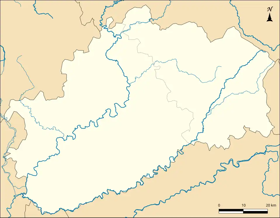 voir sur la carte de la Haute-Saône