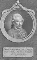 Le polymathe G.C. Lichtenberg.