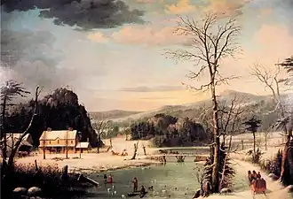 A Christmas Party, 1852, Gilcrease Museum&nbsp;(en)