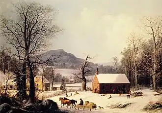 Red School House, 1858, Metropolitan Museum of Art