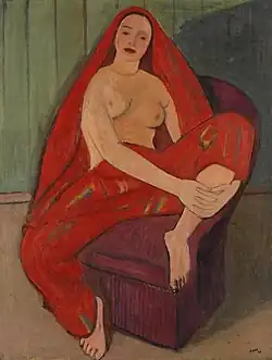 Odalisque rouge (1940).