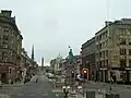 Vue de l'est, vers St Andrew Square