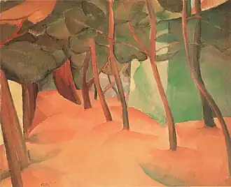 Paysage (1910).