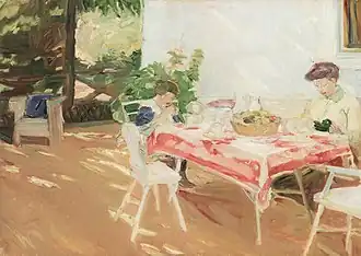U svačiny (1908).