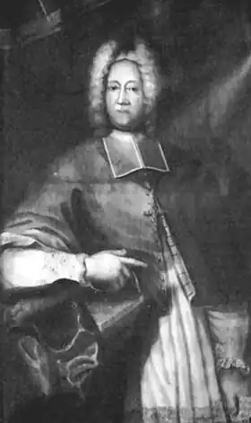 Georges-Louis de Berghes, prince-évêque de Liège.