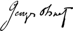 signature de Georges Ohnet