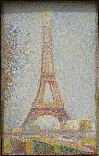 La Tour Eiffel, 1889, Georges Seurat