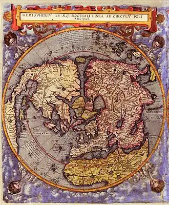 Hémisphère Nord, Anvers, 1593.