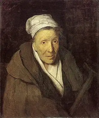 La Monomane du jeu (vers 1822), huile sur toile, 71 × 65 cm, Paris, musée du Louvre.