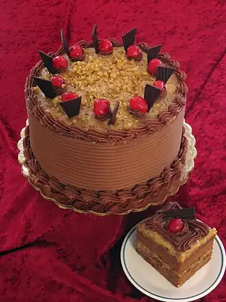 Image illustrative de l’article Gâteau au chocolat German