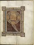 Évangiles de Reims, Walters Art Museum, W751, f.2r.