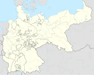(Voir situation sur carte : Empire allemand)